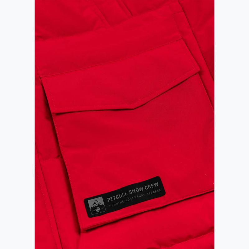 Мъжко яке Pitbull Forest Hooded Parka red 13