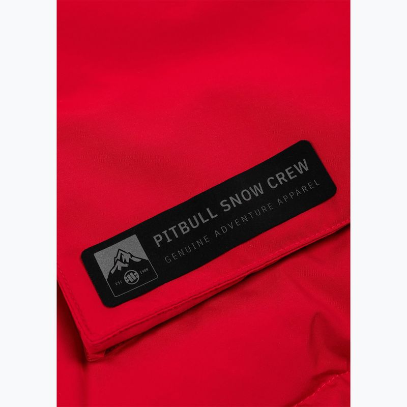 Мъжко яке Pitbull Forest Hooded Parka red 14