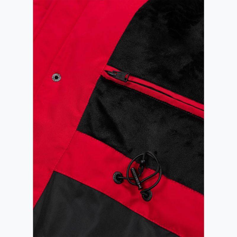 Мъжко яке Pitbull Forest Hooded Parka red 16