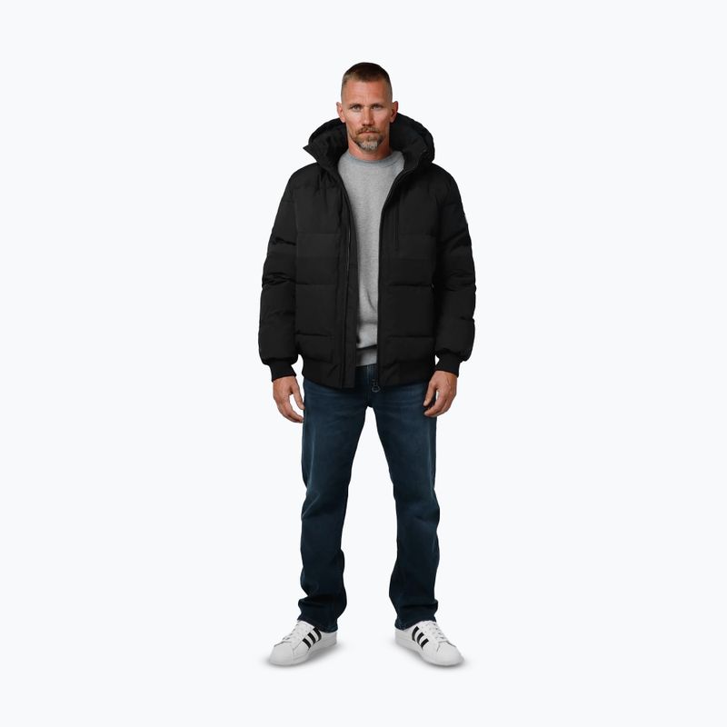 Мъжко зимно яке Pitbull Patton Quilted Hooded black 2
