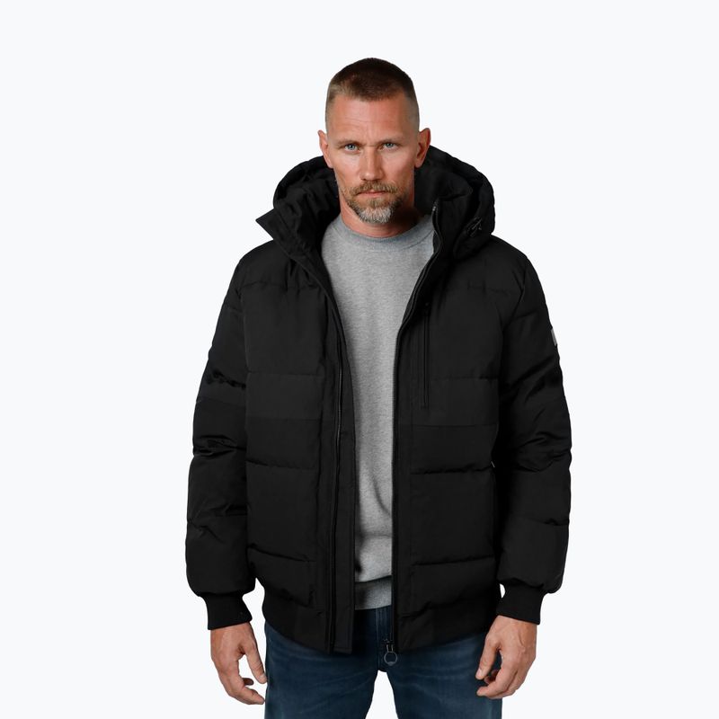 Мъжко зимно яке Pitbull Patton Quilted Hooded black 4