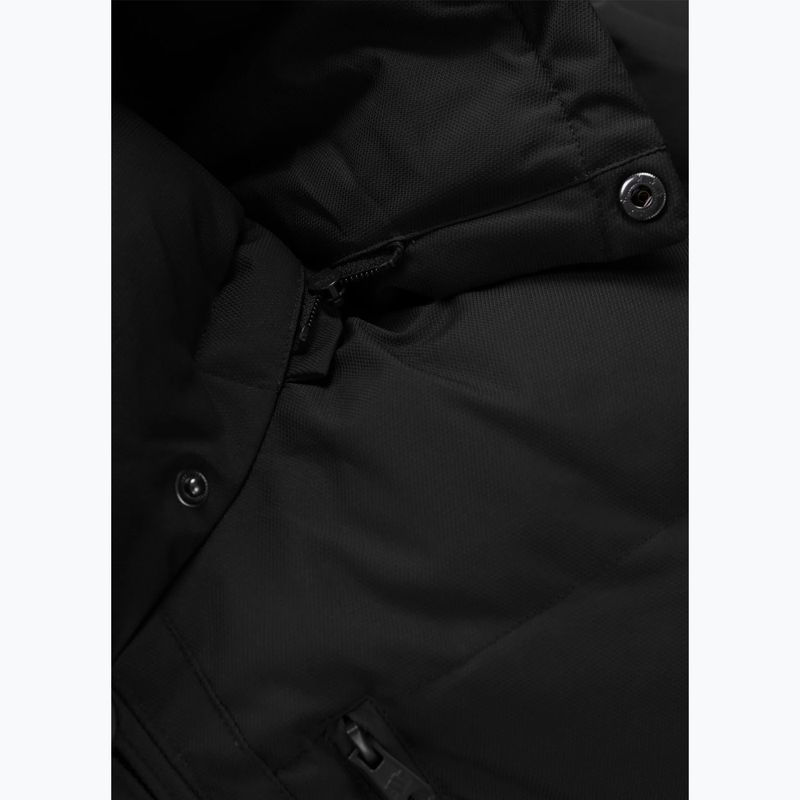 Мъжко зимно яке Pitbull Patton Quilted Hooded black 9
