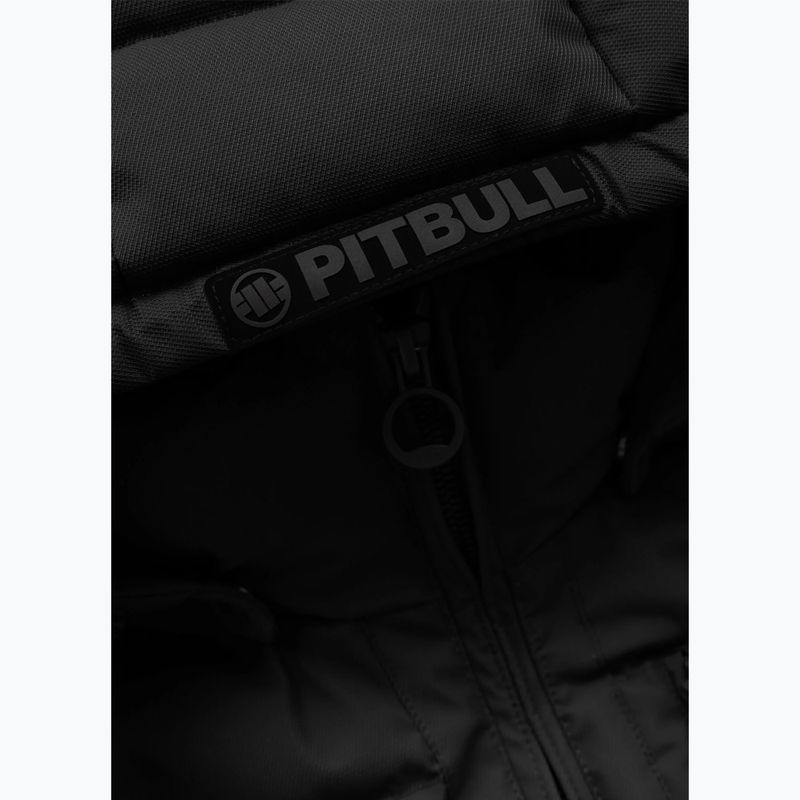 Мъжко зимно яке Pitbull Patton Quilted Hooded black 10