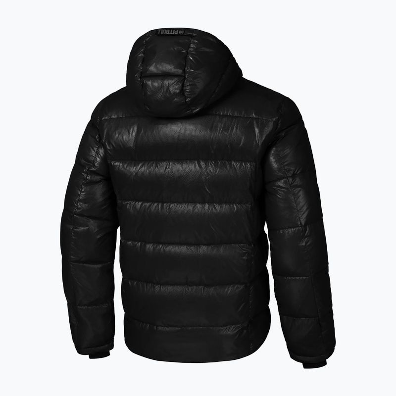 Мъжко зимно яке Pitbull Pepperwood Ribstop Padded Hooded black 2