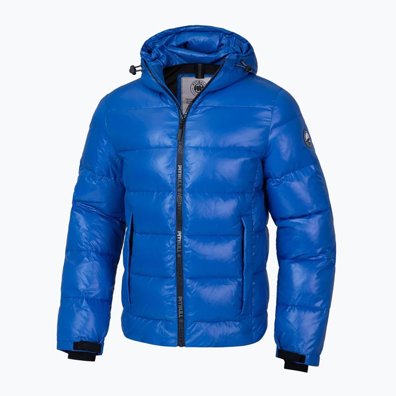 Мъжко зимно яке Pitbull Pepperwood Ribstop Padded Hooded blue