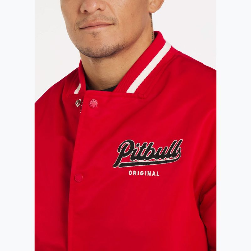 Мъжко яке Pitbull West Coast Seabridge Varsity red 4