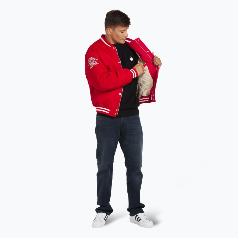 Мъжко яке Pitbull West Coast Seabridge Varsity red 5