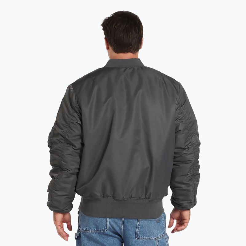Мъжко яке Pitbull West Coast Ma 1 Verano Bomber graphite 3