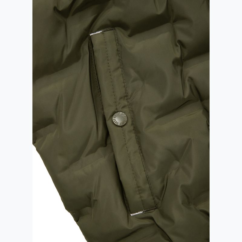 Мъжки елек Pitbull Carver Quilted Hooded olive 8