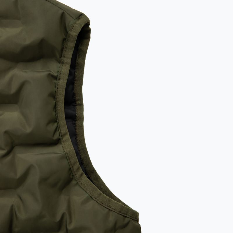 Мъжки елек Pitbull Carver Quilted Hooded olive 9