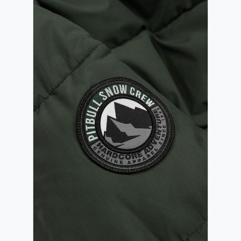 Дамско зимно яке Pitbull Azalea Quilted Hooded olive 7