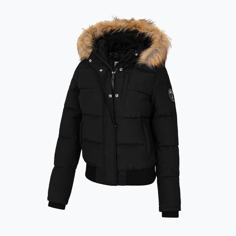 Дамско зимно яке Pitbull Azalea Quilted Hooded black 6