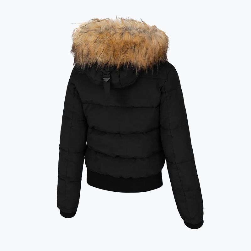 Дамско зимно яке Pitbull Azalea Quilted Hooded black 8