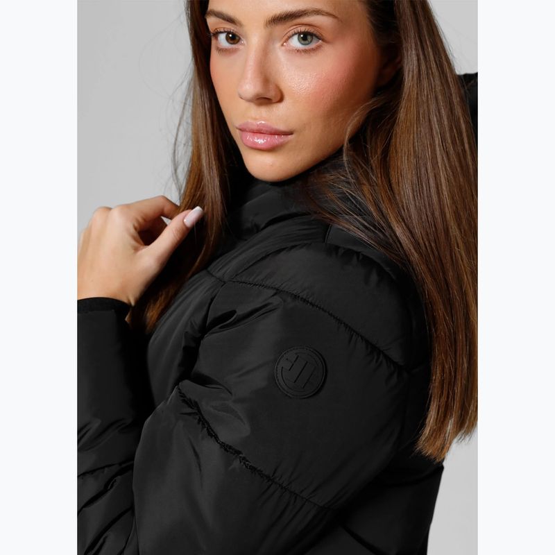 Дамско зимно яке Pitbull Vista Quilted Hooded black 4
