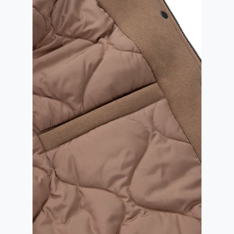 Дамско яке Pitbull Buena Quilted Varsity brown 6