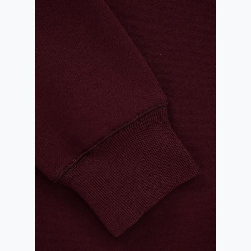 Мъжки суитшърт Pitbull Small Logo Crewneck burgundy 4