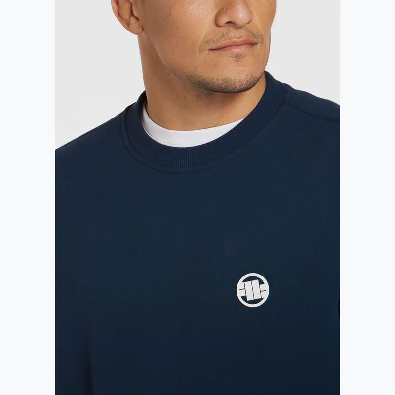 Мъжки суитшърт Pitbull Small Logo Crewneck navy 4