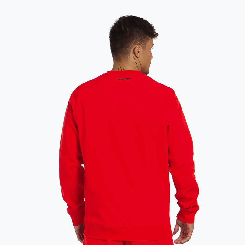 Мъжки суитшърт Pitbull Beyer Crewneck flame red 3