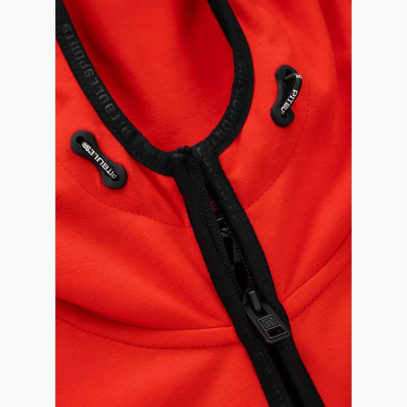 Мъжки суитшърт Pitbull Hermes Hooded Zip flame red 9