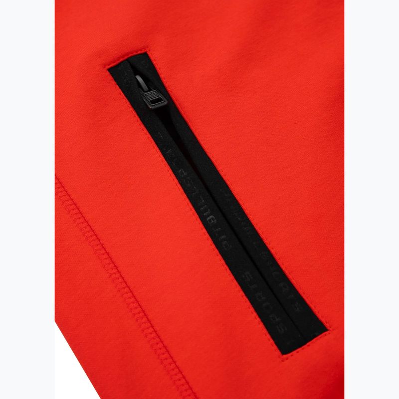 Мъжки суитшърт Pitbull Hermes Hooded Zip flame red 14