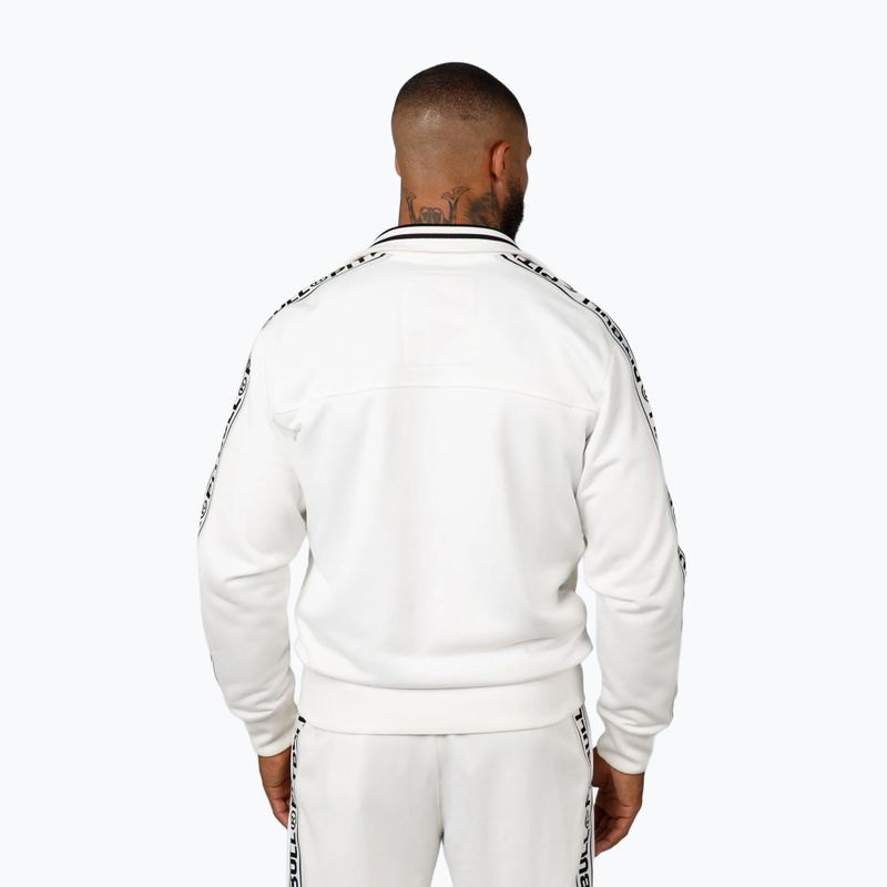 Мъжки суитшърт Pitbull Trackjacket Tape Logo Terry Group off white 3