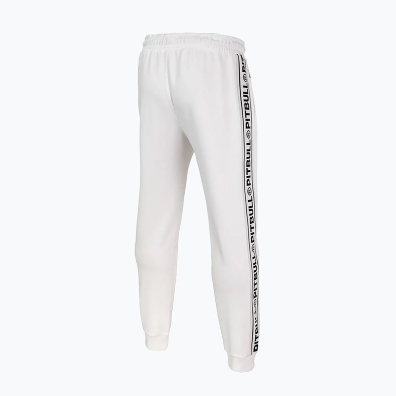 Мъжки панталони Pitbull Tape Logo Terry Group off white 6