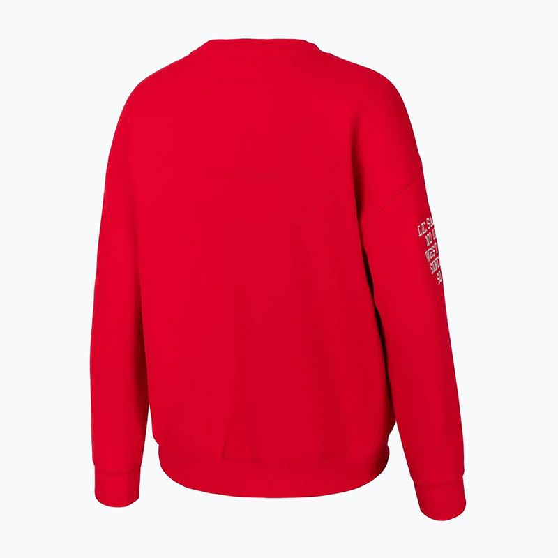 Дамски суитшърт Pitbull Tyrian Crewneck red 2