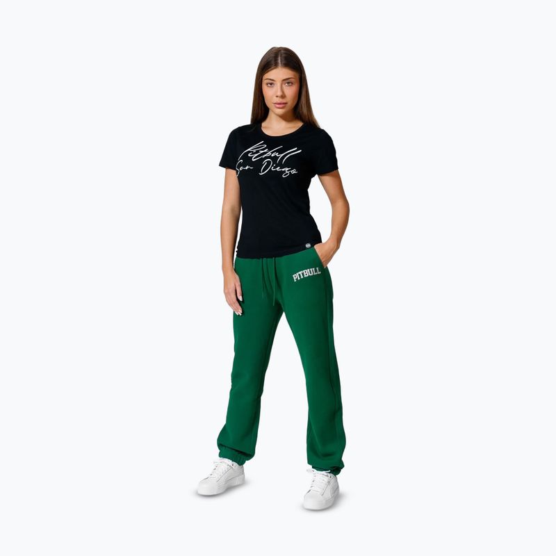 Дамски панталони Pitbull Tyrian Trackpants green 4