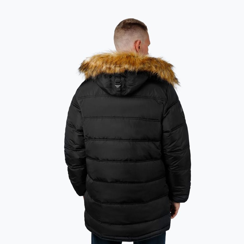 Мъжко зимно яке Pitbull Kingston 2 Parka black 3