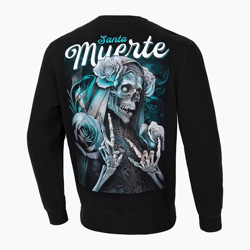 Мъжки суитшърт Pitbull West Coast Crewneck Santa Muerte black 2