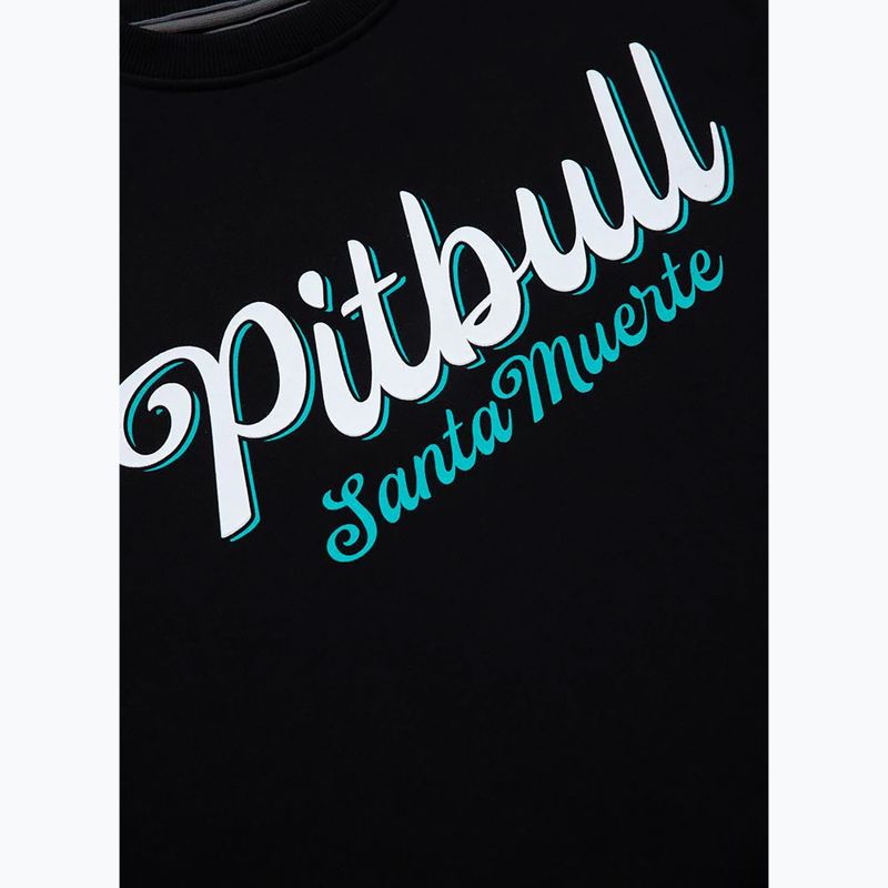 Мъжки суитшърт Pitbull West Coast Crewneck Santa Muerte black 4