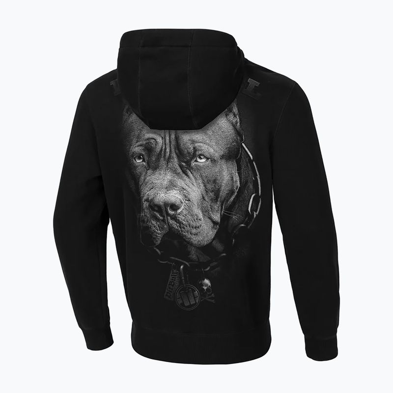 Мъжки суитшърт Pitbull Hooded Born In 1989 black 2