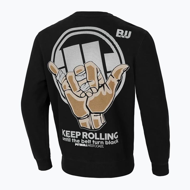 Мъжки суитшърт Pitbull West Coast Crewneck Keep Rolling black 2