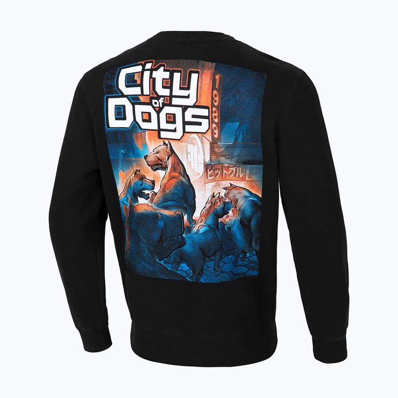 Мъжки суитшърт Pitbull West Coast Crewneck City Of Dogs black 2
