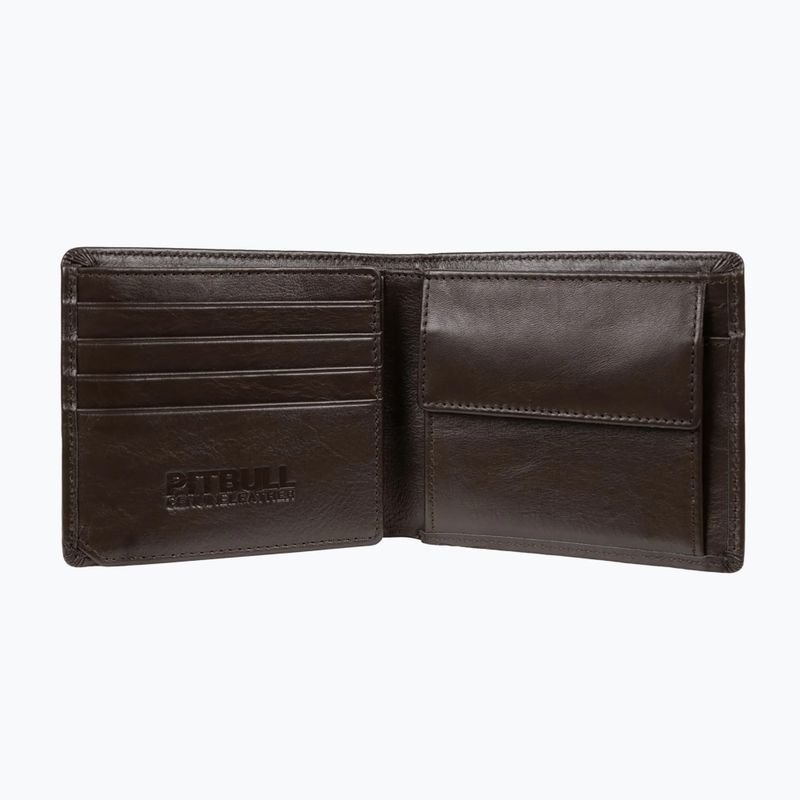 Мъжки портфейл Pitbull Embossed Leather brown 4