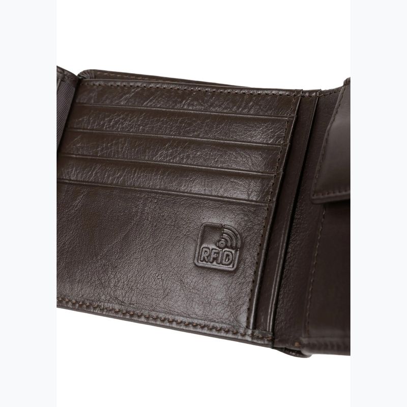 Мъжки портфейл Pitbull Embossed Leather brown 6