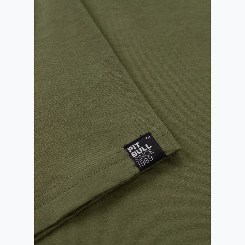 Мъжка тениска Pitbull Small Logo olive 8