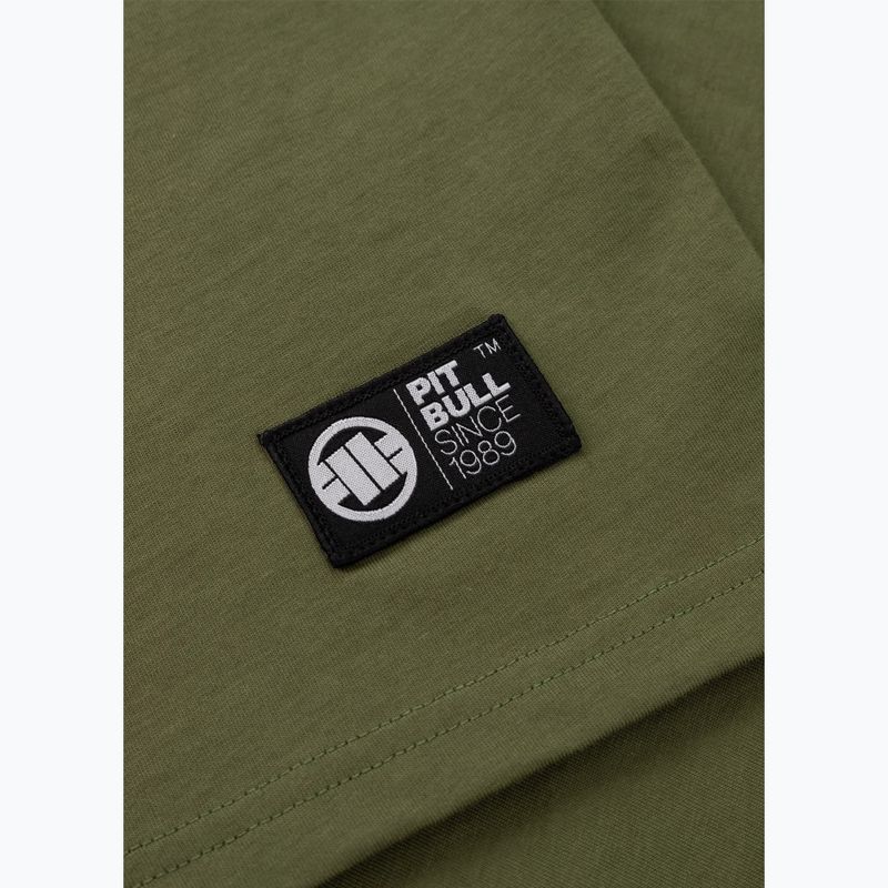 Мъжка тениска Pitbull Small Logo olive 9