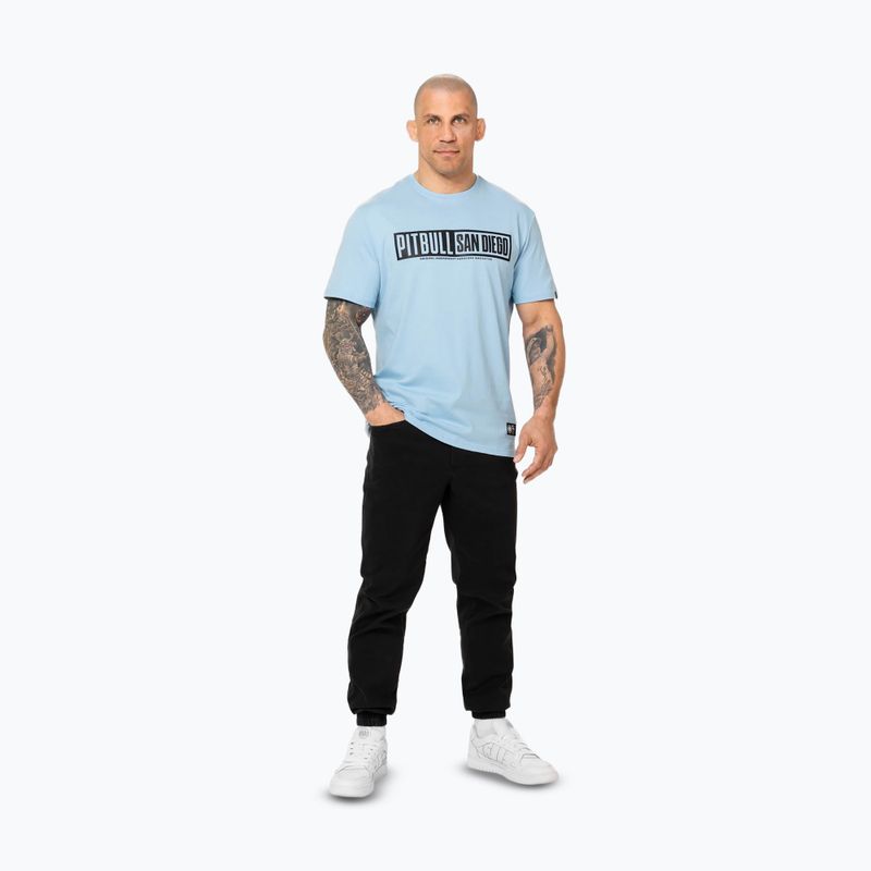 Pitbull Eighty Nine Dog мъжка тениска светлосиня 2