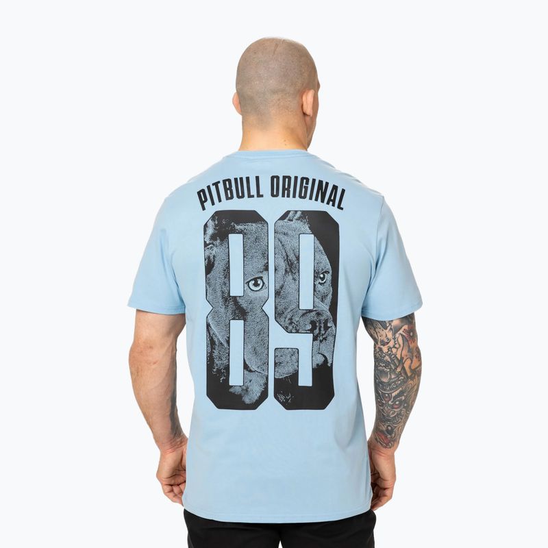 Pitbull Eighty Nine Dog мъжка тениска светлосиня 3