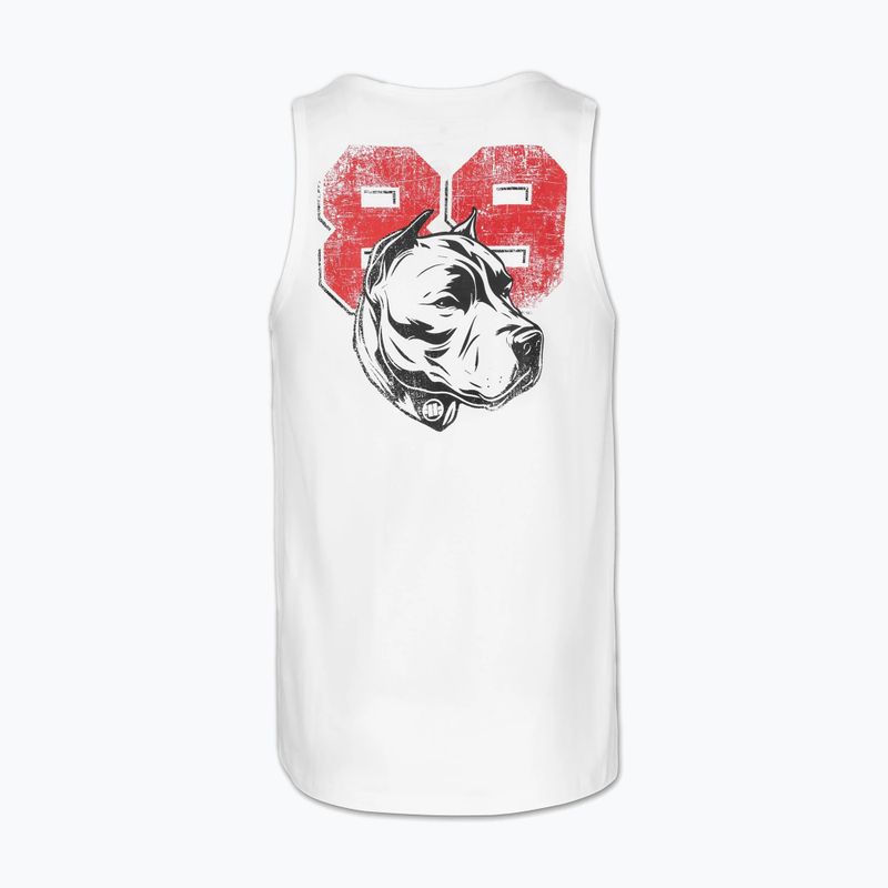 Pitbull Dog 89 мъжки потник бял 8