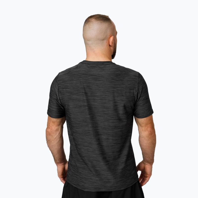 Мъжка тениска Pitbull Small Logo Casual Sport black melange 3