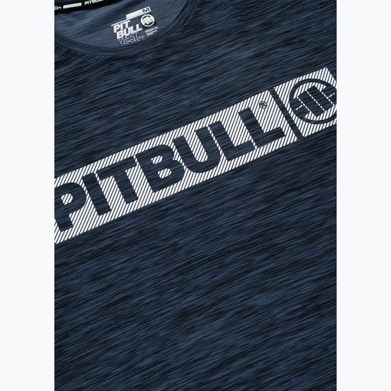 Мъжка спортна тениска Pitbull Hilltop Casual Sport T-shirt navy melange 7