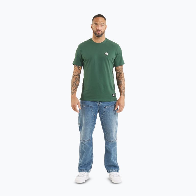 Мъжка тениска с лого Pitbull Small зелена 2