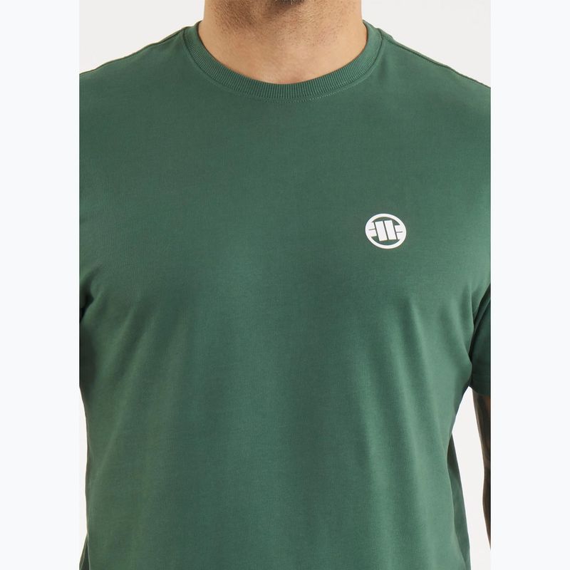 Мъжка тениска с лого Pitbull Small зелена 4