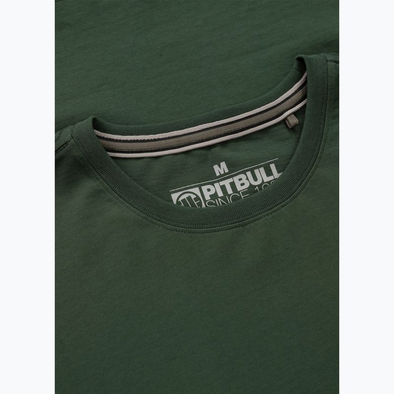 Мъжка тениска с лого Pitbull Small зелена 9
