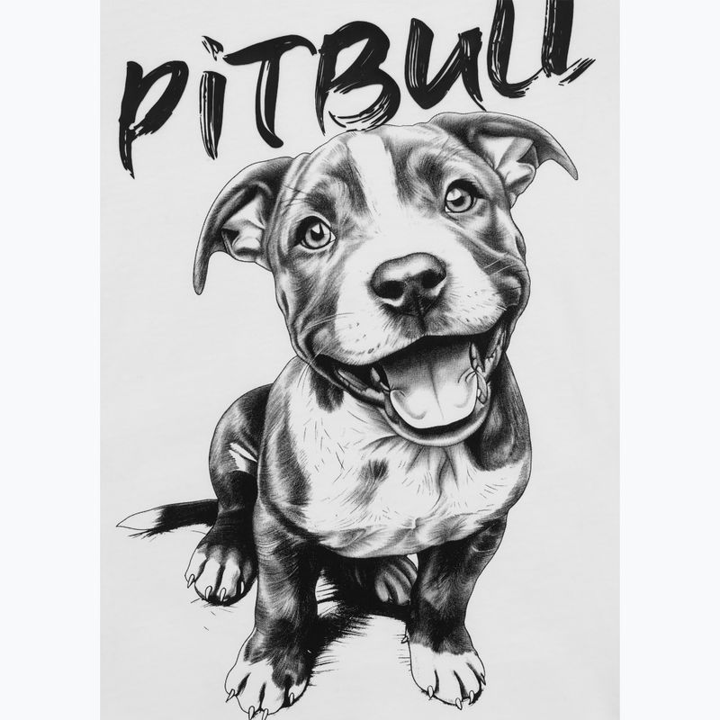Pitbull Puppy 2 дамска тениска бяла 8