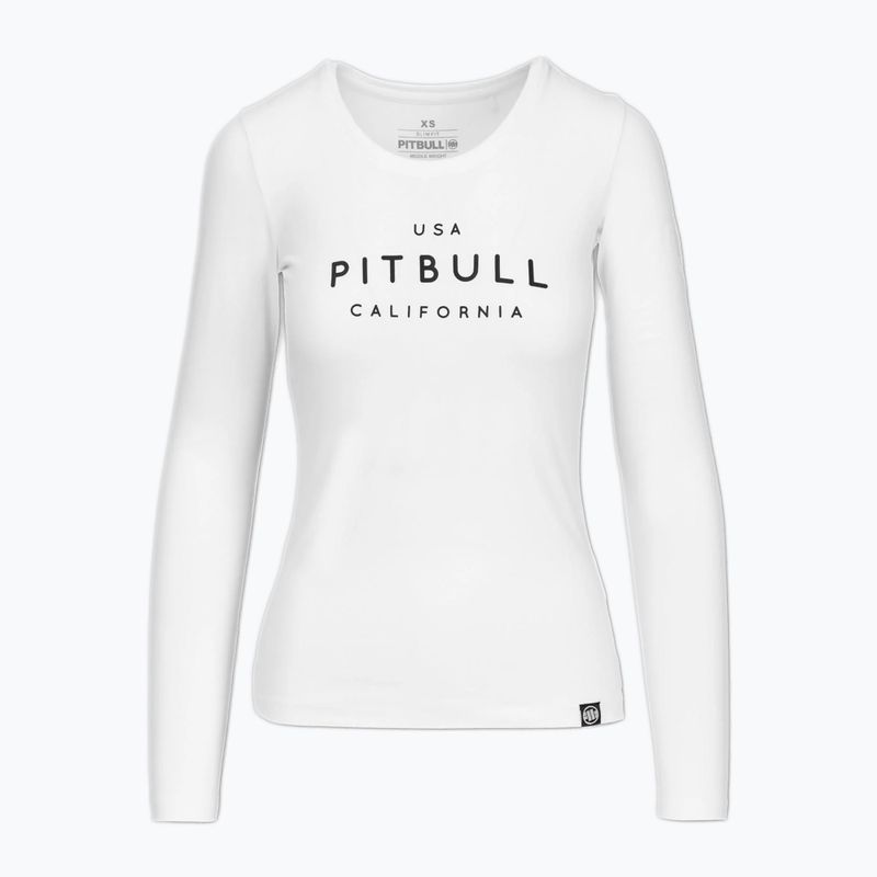 Pitbull Usa Cal Slim Fit Longsleeve white за жени 6