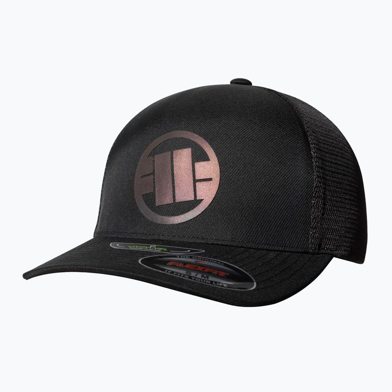 Pitbull Mesh Пълна шапка Лого Iridescent Flexfit black