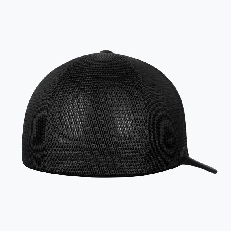 Pitbull Mesh Пълна шапка Лого Iridescent Flexfit black 2